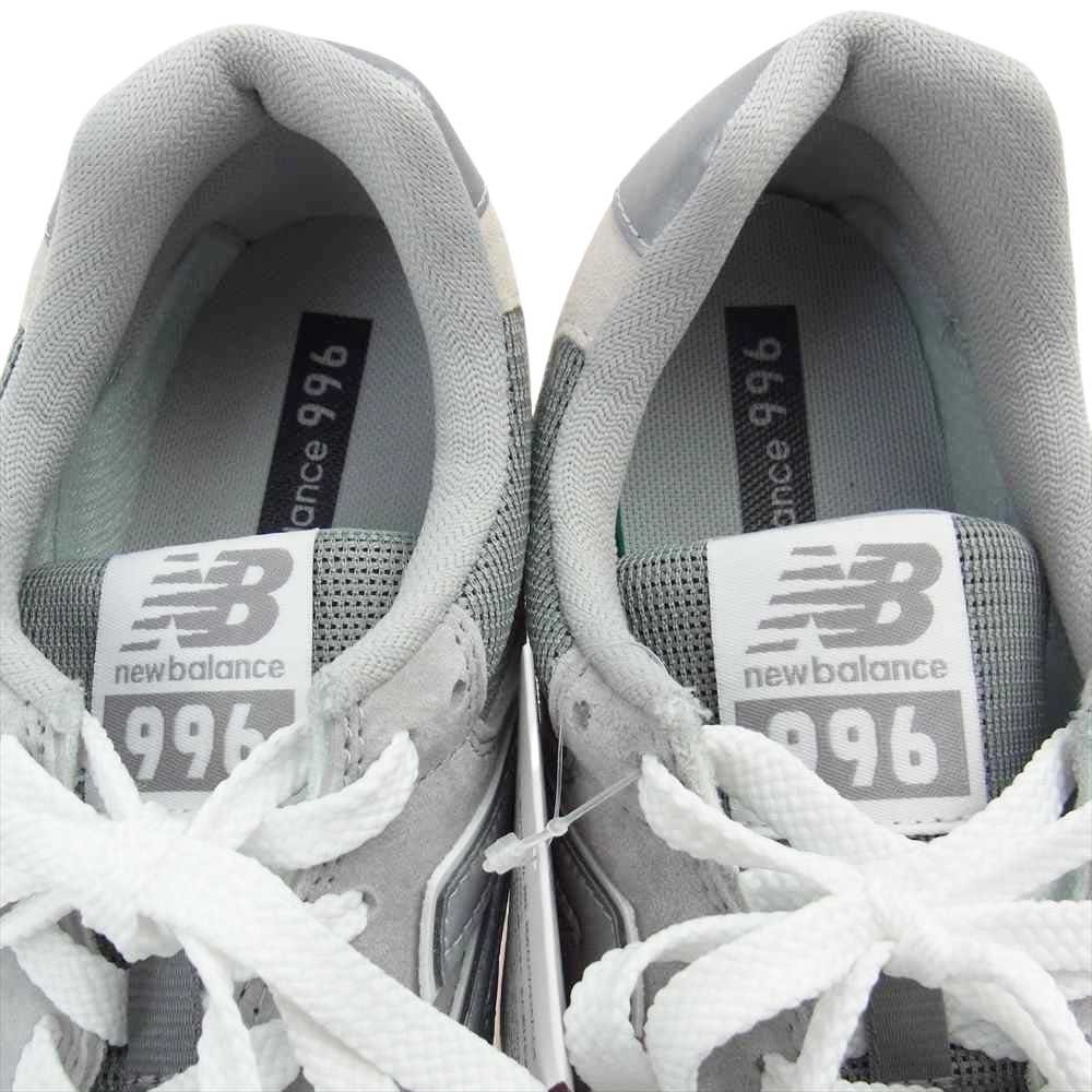 NEW BALANCE ニューバランス CM996BG 996 ローカット スニーカー グレー系 US8.5(26.5cm)【新古品】【未使用】【中古】