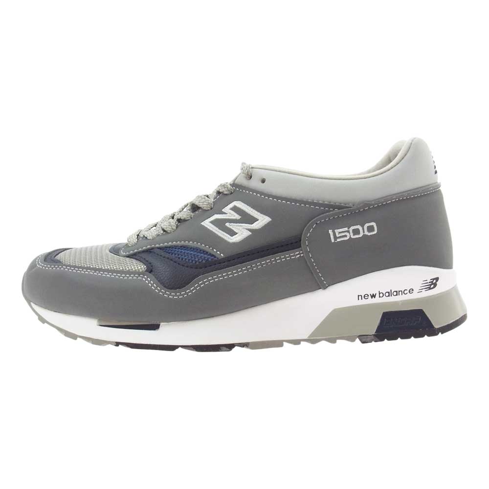 NEW BALANCE ニューバランス M1500UKG　 イングランド製 ローカット スニーカー グレー系 26.5cm【中古】