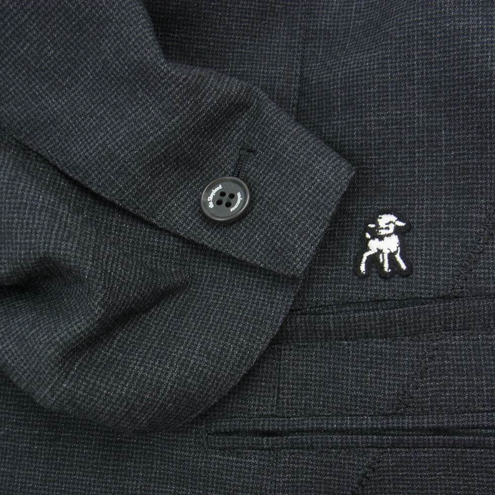 UNDERCOVER アンダーカバー USY4101 the Shepherd ザ シェパード 20SS パッカリング ダブルジャケット パンツ セットアップ ダークグレー系 ジャケット3・パンツ2【美品】【中古】