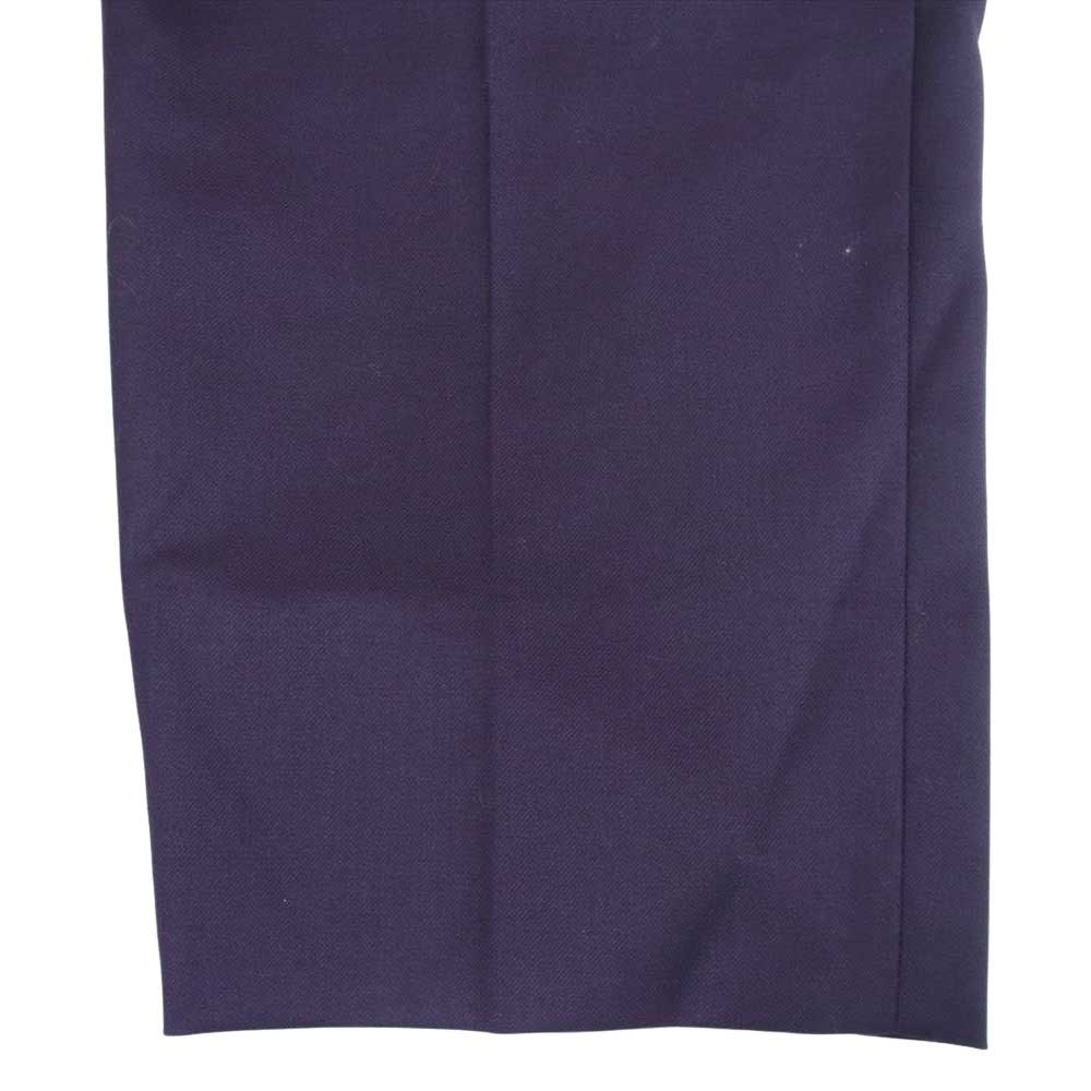 WACKO MARIA ワコマリア PLEATED TROUSERS スラックス パンツ パープル系 S【中古】