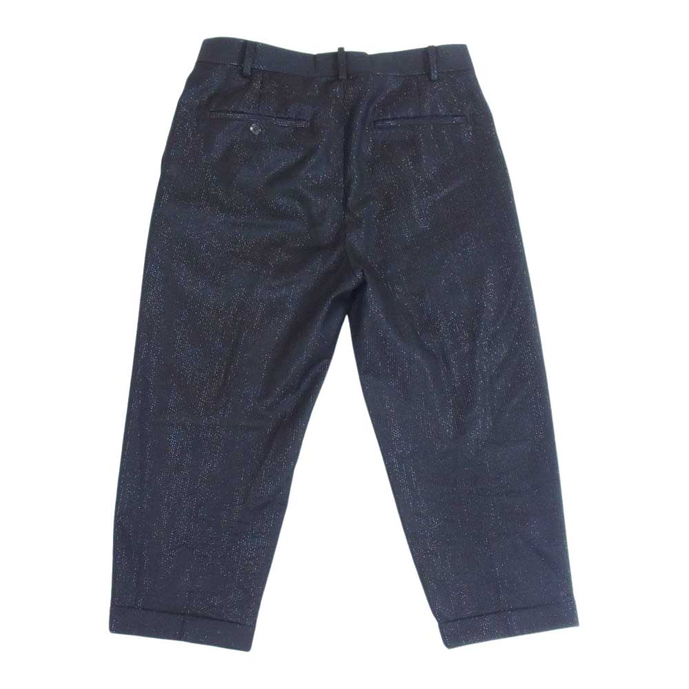 WACKO MARIA ワコマリア 22SS WMP-TR28 PLEATED TROUSERS TYPE 1 スラックス パンツ ブラウン系 M【中古】