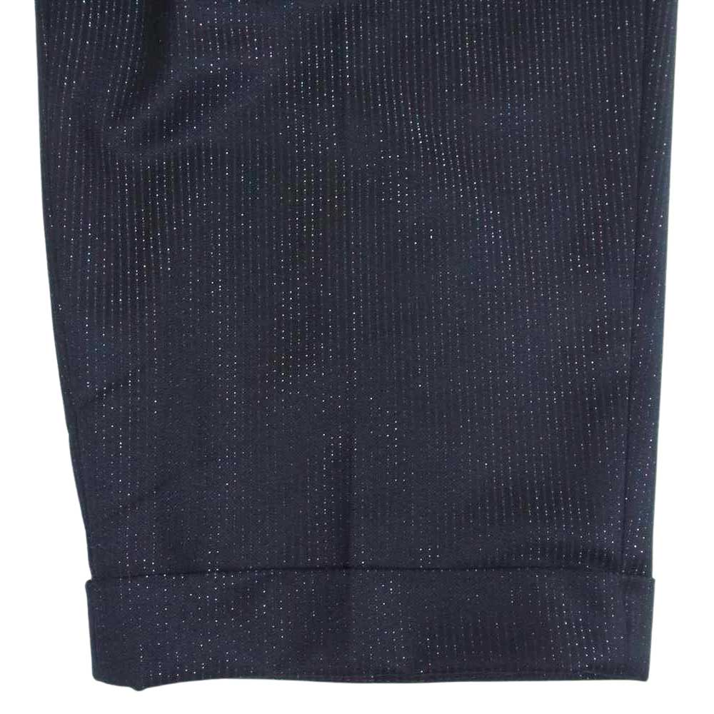 WACKO MARIA ワコマリア 22SS WMP-TR28 PLEATED TROUSERS TYPE 1 スラックス パンツ ブラウン系 M【中古】