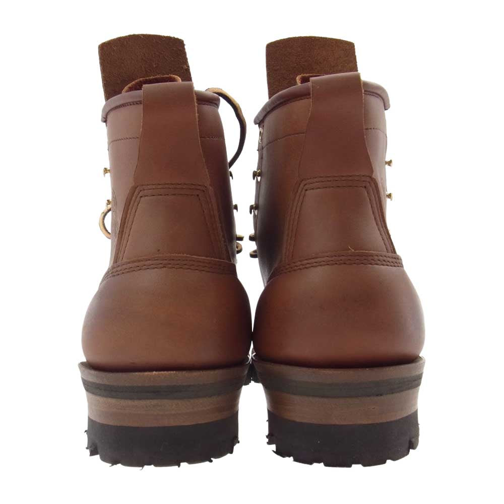 WHITE'S BOOTS ホワイツブーツ 350LTT-V SMOKE JUMPER スモークジャンパー レースアップ ワーク ブーツ ブラウン系 US9.5【美品】【中古】