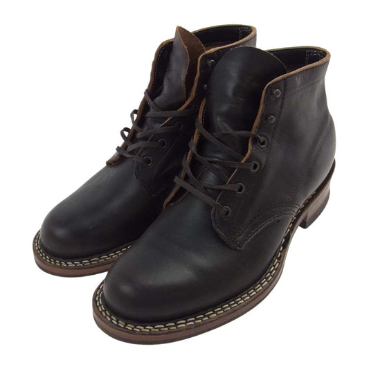 WHITE'S BOOTS ホワイツブーツ 2332-W SEMI DRESS ホーウィン クロムエクセル セミドレス レースアップ ワーク ブーツ ブラック系 US9.5【中古】