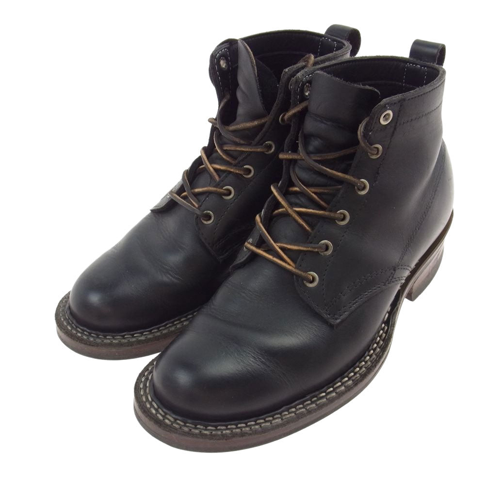 WHITE'S BOOTS ホワイツブーツ 2332-MV SEMI DRESS セミドレス レースアップ ブーツ ブラック系 US10D【中古】