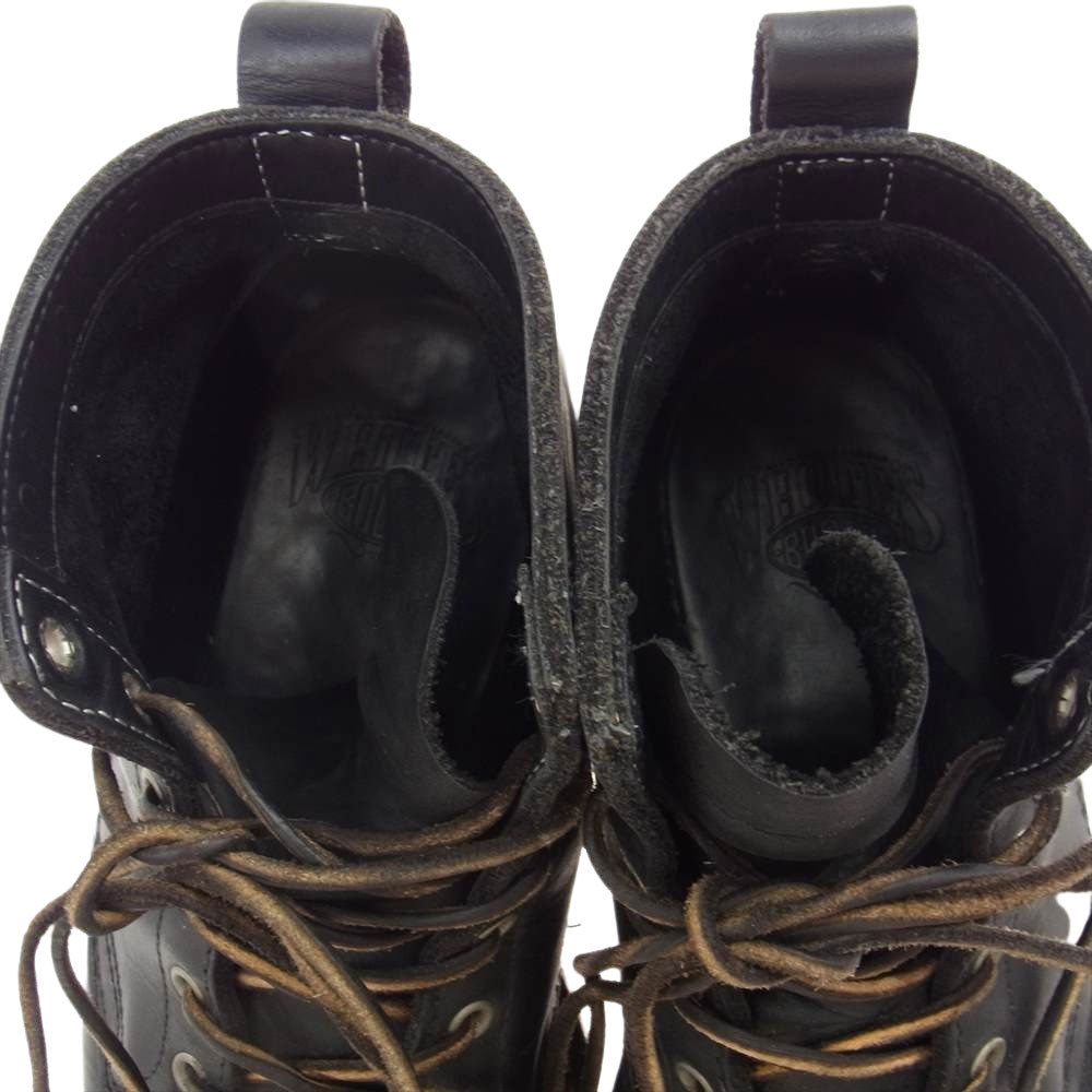 WHITE'S BOOTS ホワイツブーツ 2332-MV SEMI DRESS セミドレス レースアップ ブーツ ブラック系 US10D【中古】