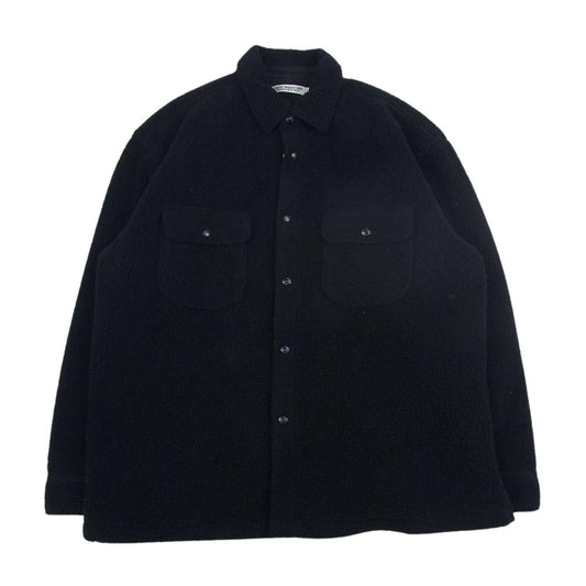 COOTIE クーティー パイル フリース シャツ ブラック系 XL【中古】