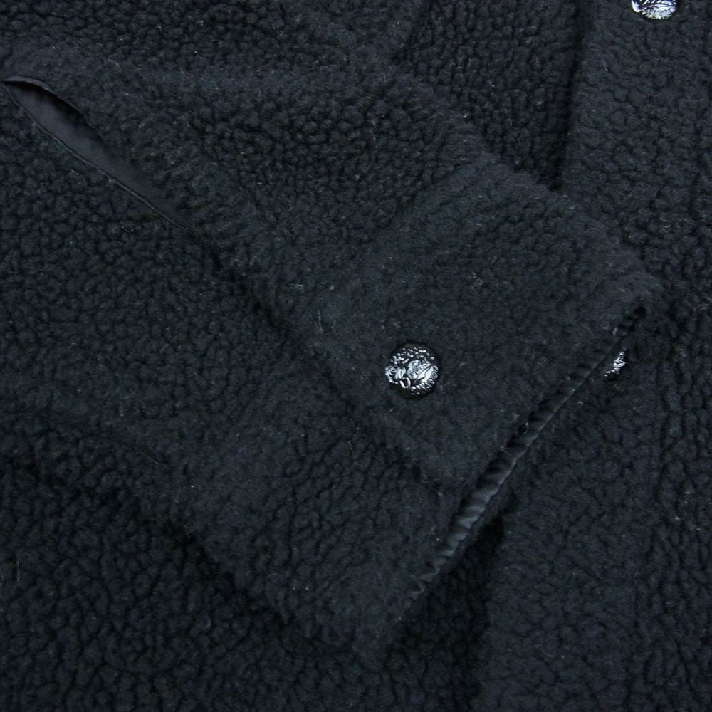 COOTIE クーティー パイル フリース シャツ ブラック系 XL【中古】