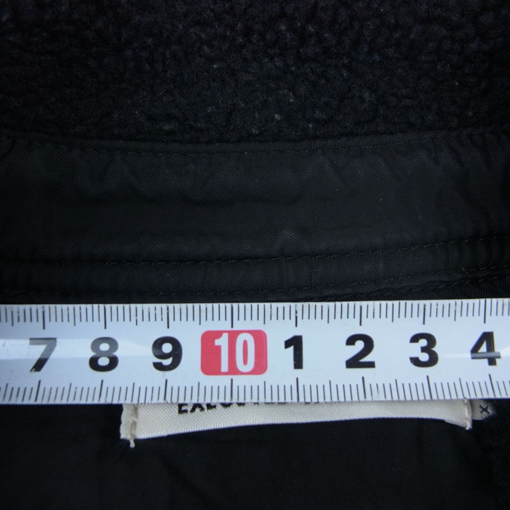 COOTIE クーティー パイル フリース シャツ ブラック系 XL【中古】