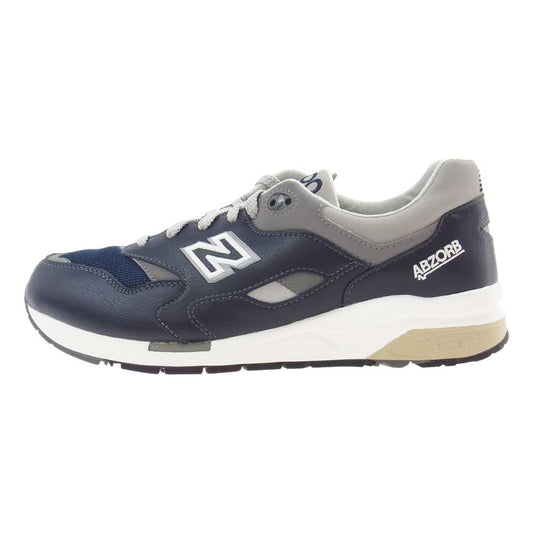 NEW BALANCE ニューバランス CM1600LV ローカット スニーカー ネイビー系 グレー系 28.5cm【新古品】【未使用】【中古】