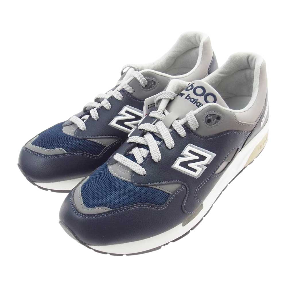 NEW BALANCE ニューバランス CM1600LV ローカット スニーカー ネイビー系 グレー系 28.5cm【新古品】【未使用】【中古】