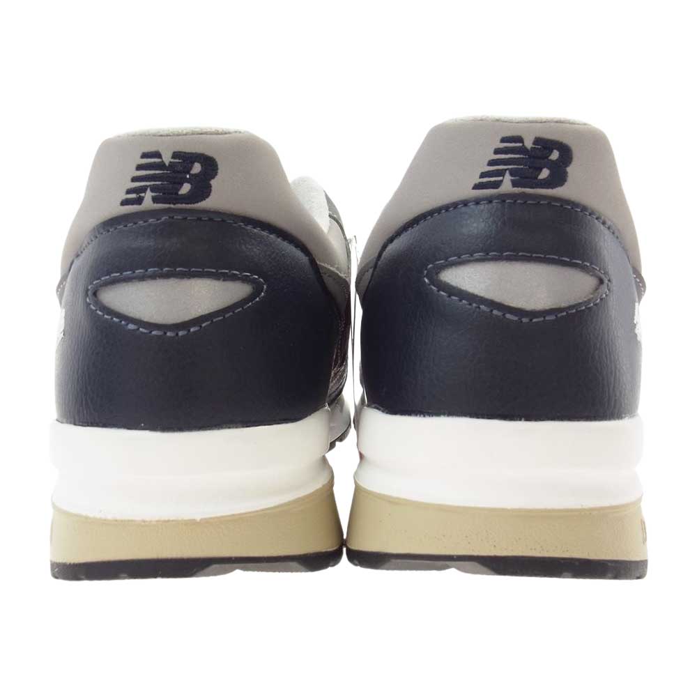 NEW BALANCE ニューバランス CM1600LV ローカット スニーカー ネイビー系 グレー系 28.5cm【新古品】【未使用】【中古】