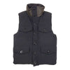 CANADA GOOSE カナダグース 3434JML R 国内正規品 グリフィンタグ BEAUTY&YOUTH 別注 MONTREAL VEST レザー切替 モントリオール ダウンベスト ネイビー系 L/G【中古】