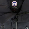 CANADA GOOSE カナダグース 3434JML R 国内正規品 グリフィンタグ BEAUTY&YOUTH 別注 MONTREAL VEST レザー切替 モントリオール ダウンベスト ネイビー系 L/G【中古】