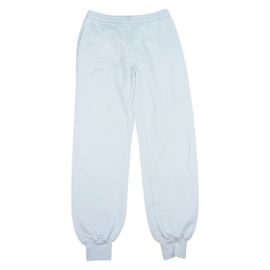Alexander McQueen アレキサンダーマックイーン ロゴ プリント スウェット パンツ ホワイト ホワイト系 38【極上美品】【中古】