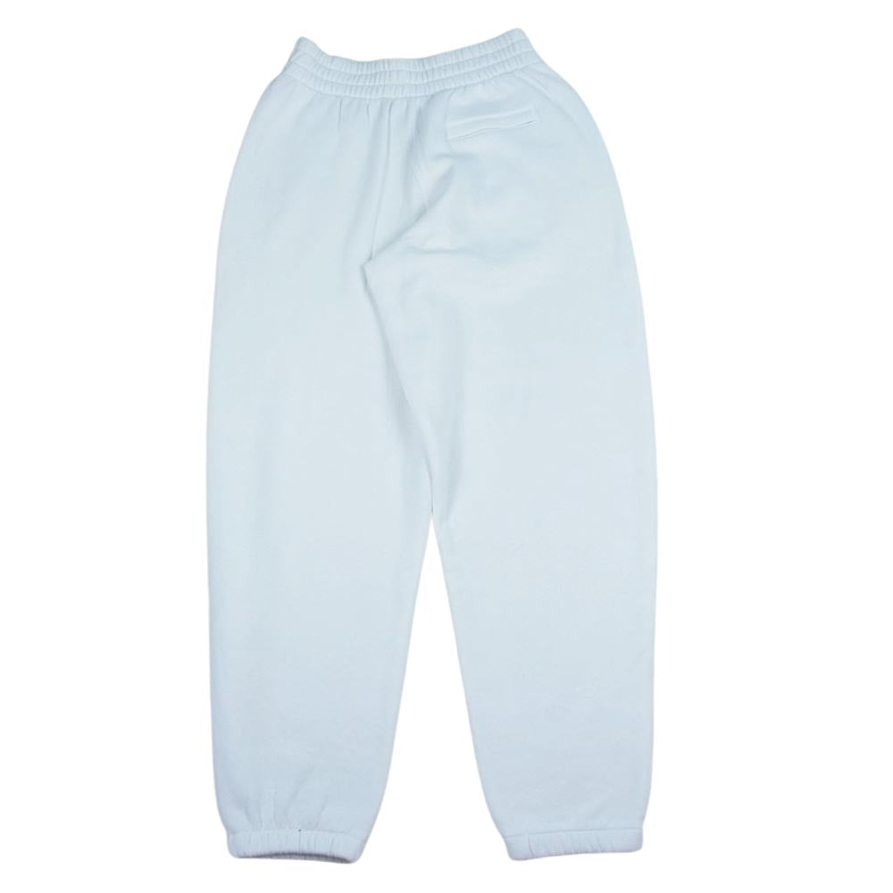 Alexander Wang アレキサンダーワン ロゴ プリント スウェット パンツ ホワイト ホワイト系 S【美品】【中古】