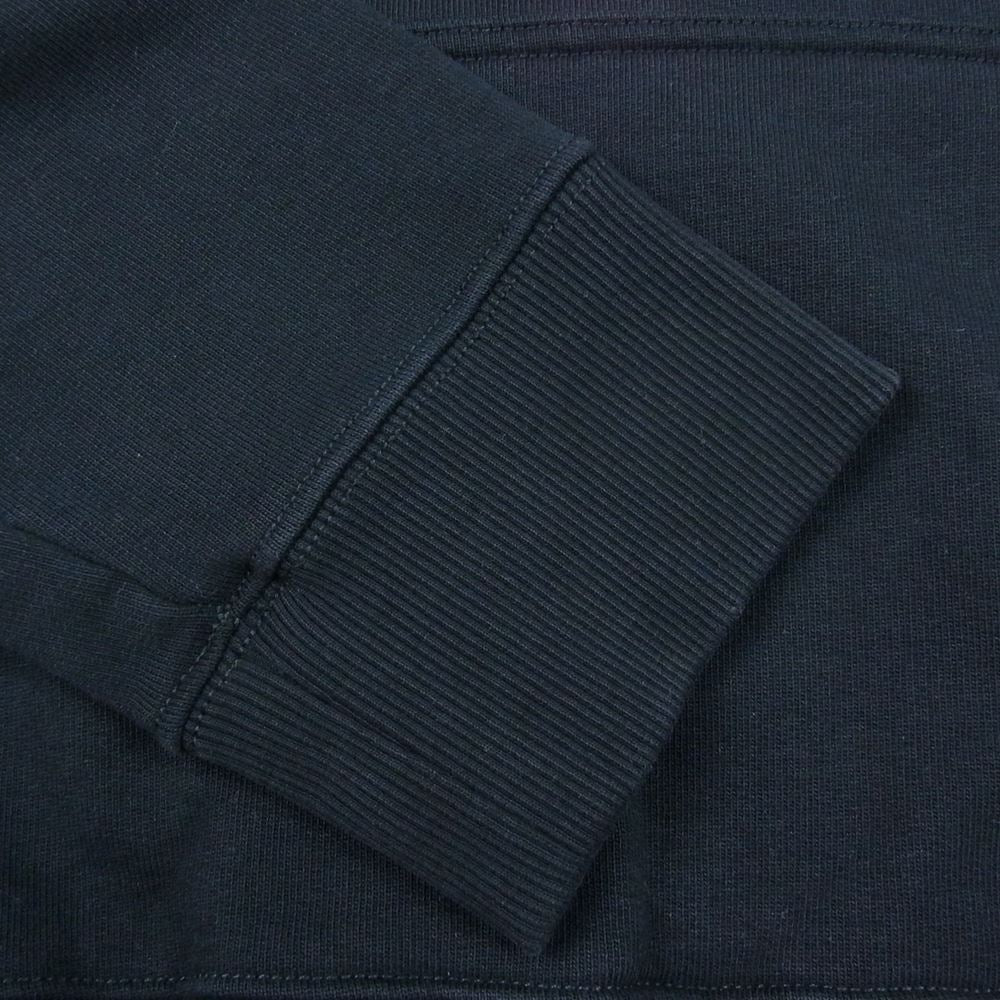 MAISON MARGIELA メゾンマルジェラ 22SS S52GU0161 MM6 エムエムシックス SWEAT HOODIE ロゴ プリント パーカー ブラック ブラック系 XS【美品】【中古】