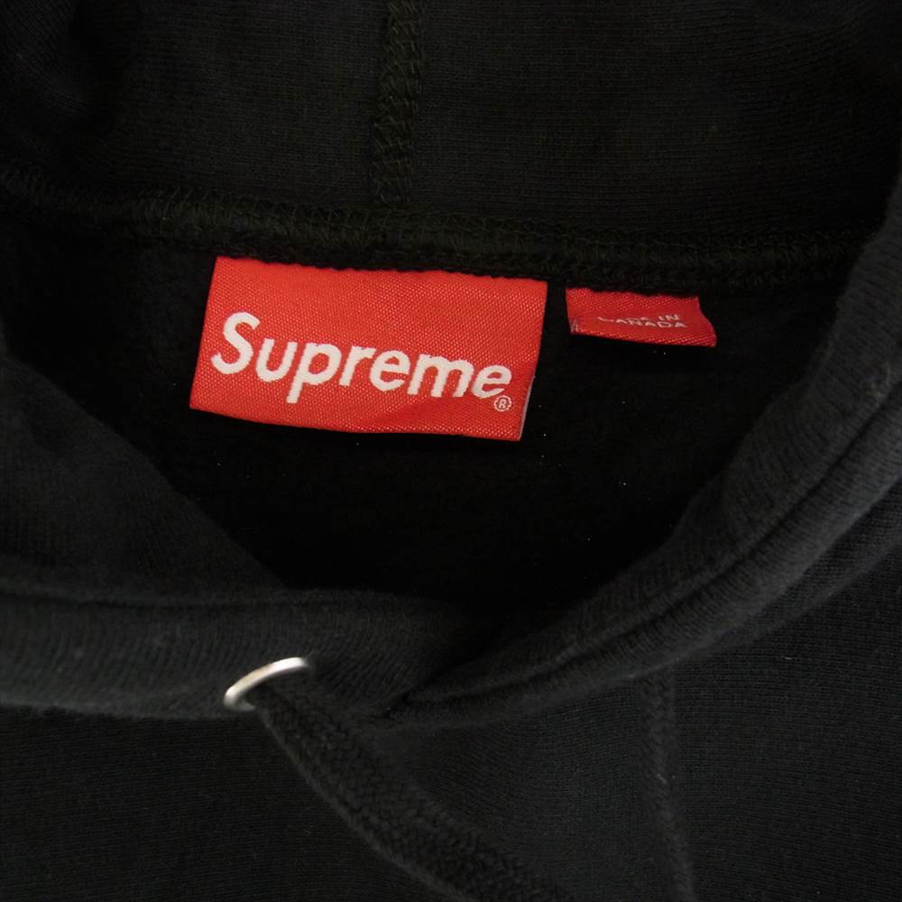 Supreme シュプリーム 21SS FTP Arc Hooded Sweatshirt ロゴ スウェット パーカー ブラック系 M【中古】