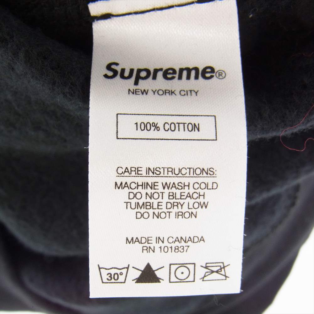 Supreme シュプリーム 21SS FTP Arc Hooded Sweatshirt ロゴ スウェット パーカー ブラック系 M【中古】