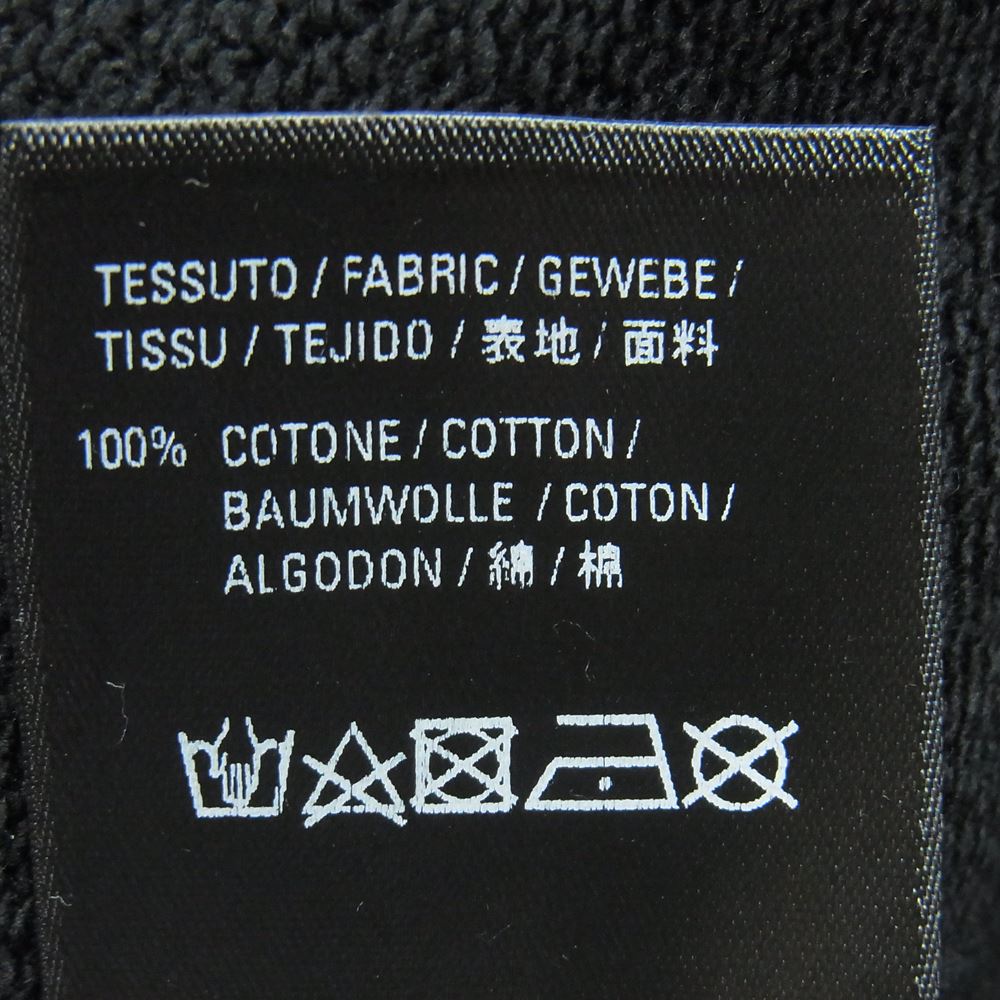 BALENCIAGA バレンシアガ 20AW 570811 TIV55 ロゴ オーバーサイズ スウェット パーカー ブラック系 XS【極上美品】【中古】