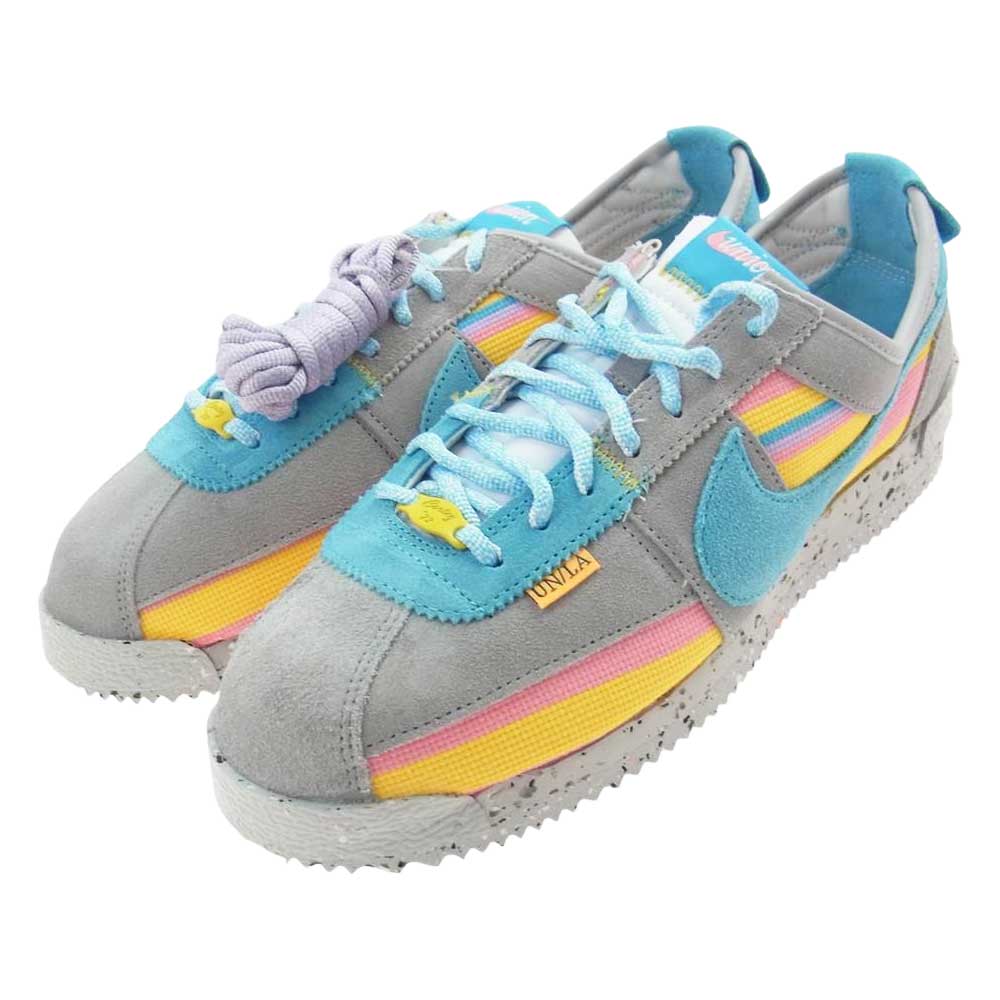 NIKE ナイキ dr1413-002 CORTEZ SP UNION lt smoke grey blue fury コルテッツ ユニオン スニーカー ライトブルー系 グレー系 29cm【新古品】【未使用】【中古】