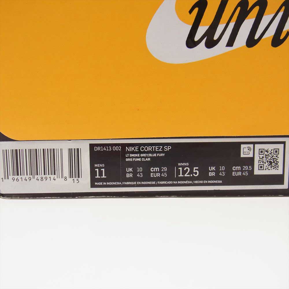 NIKE ナイキ dr1413-002 CORTEZ SP UNION lt smoke grey blue fury コルテッツ ユニオン スニーカー ライトブルー系 グレー系 29cm【新古品】【未使用】【中古】