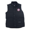 CANADA GOOSE カナダグース 4154M 国内正規品 Freestyle Crew Vest フリースタイル クルー ダウン ベスト ブラック系 XS【中古】