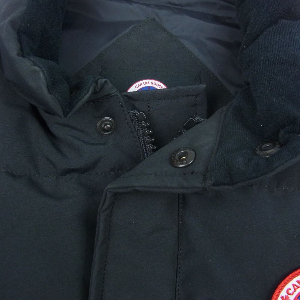 CANADA GOOSE カナダグース 4154M 国内正規品 Freestyle Crew Vest フリースタイル クルー ダウン ベスト ブラック系 XS【中古】