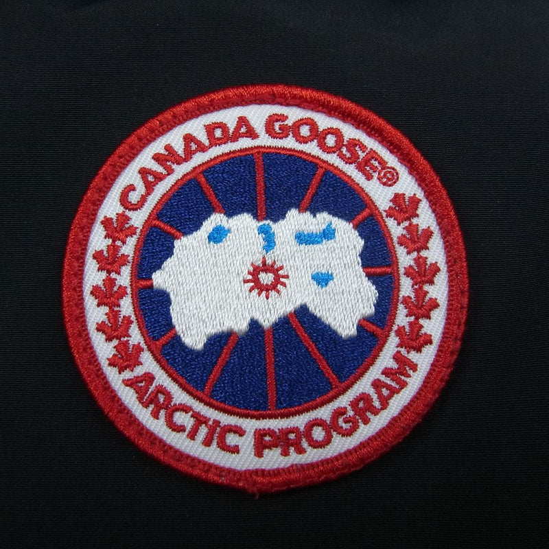 CANADA GOOSE カナダグース 4154M 国内正規品 Freestyle Crew Vest フリースタイル クルー ダウン ベスト ブラック系 XS【中古】