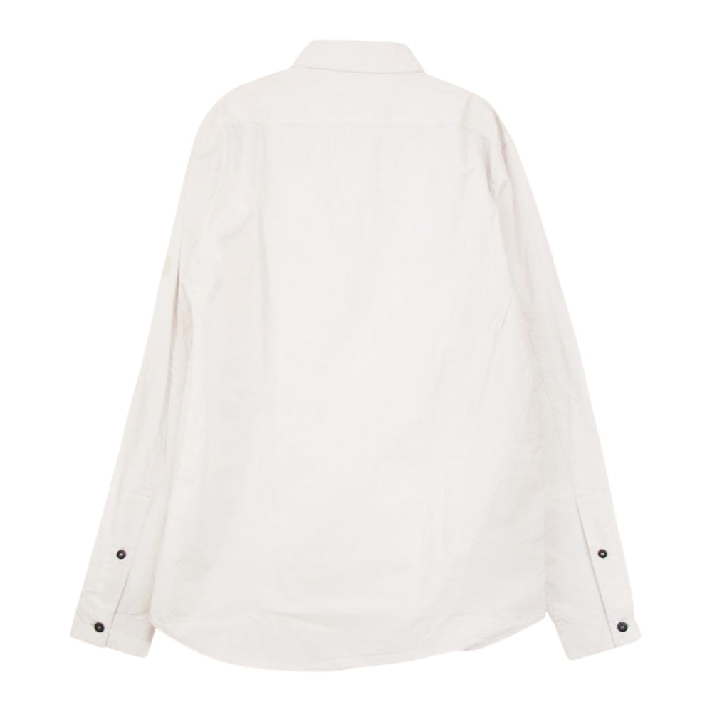 STONE ISLAND ストーンアイランド 19SS 701510562 4ポケット ボタン 長袖 シャツ ホワイト系 M【中古】