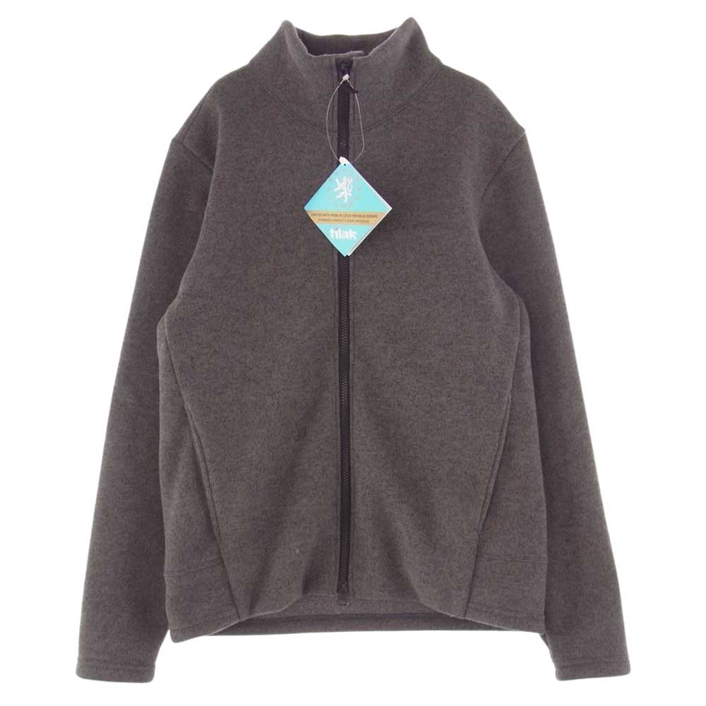TILAK ティラック Monk Zip svetr モンク ジップ セーター ジャケット グレー系 M【中古】