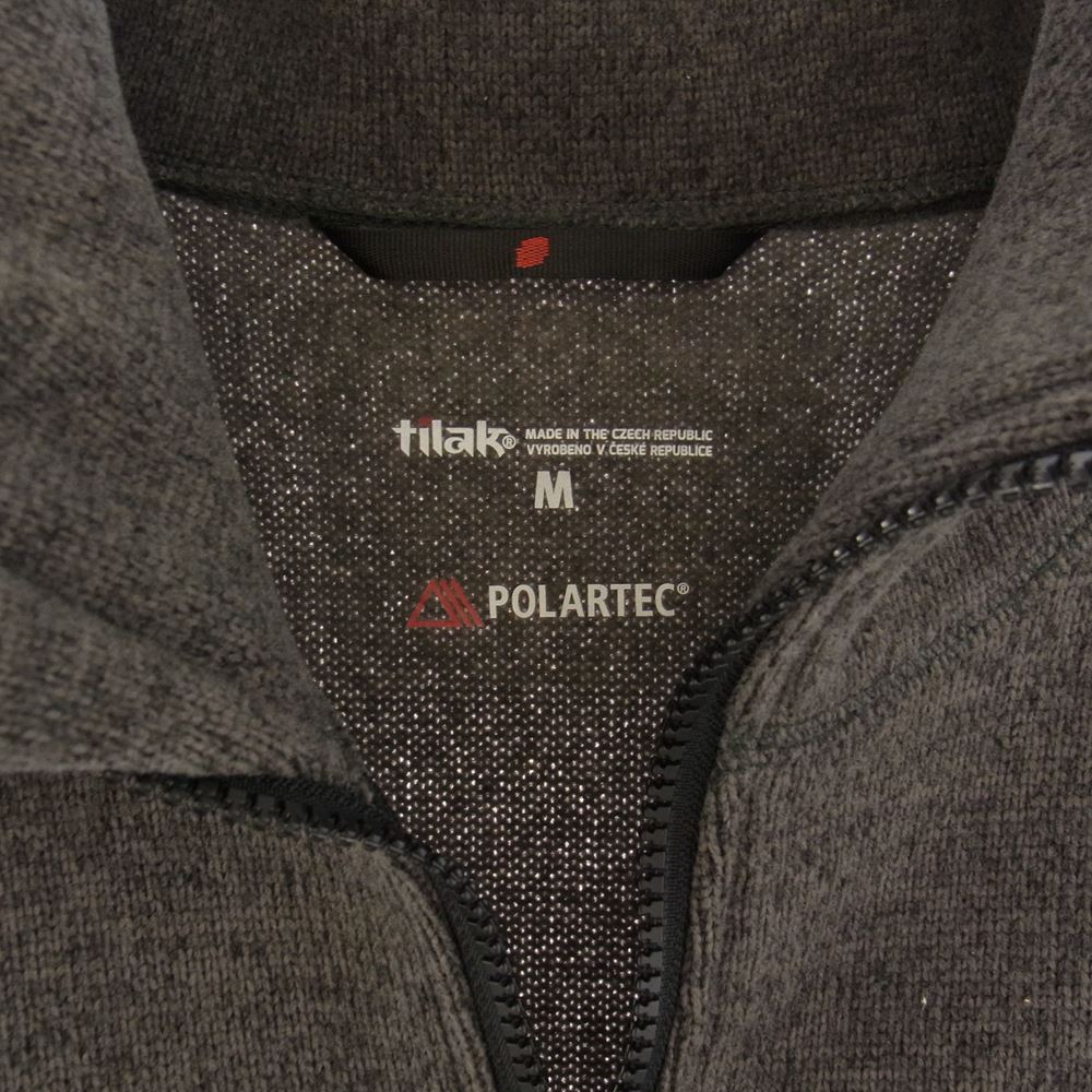 TILAK ティラック Monk Zip svetr モンク ジップ セーター ジャケット グレー系 M【中古】