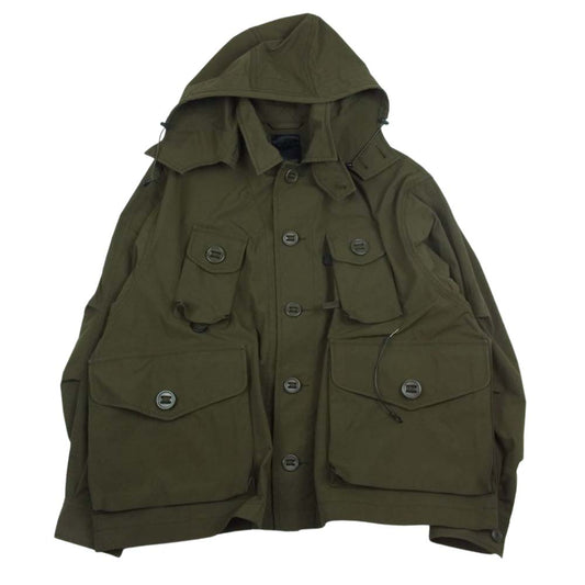 ダイワ ピア BJ-26022 Tech Canadian Fatigue Jacket テック カナディアン ファティーグ ジャケット カーキ系 S【美品】【中古】