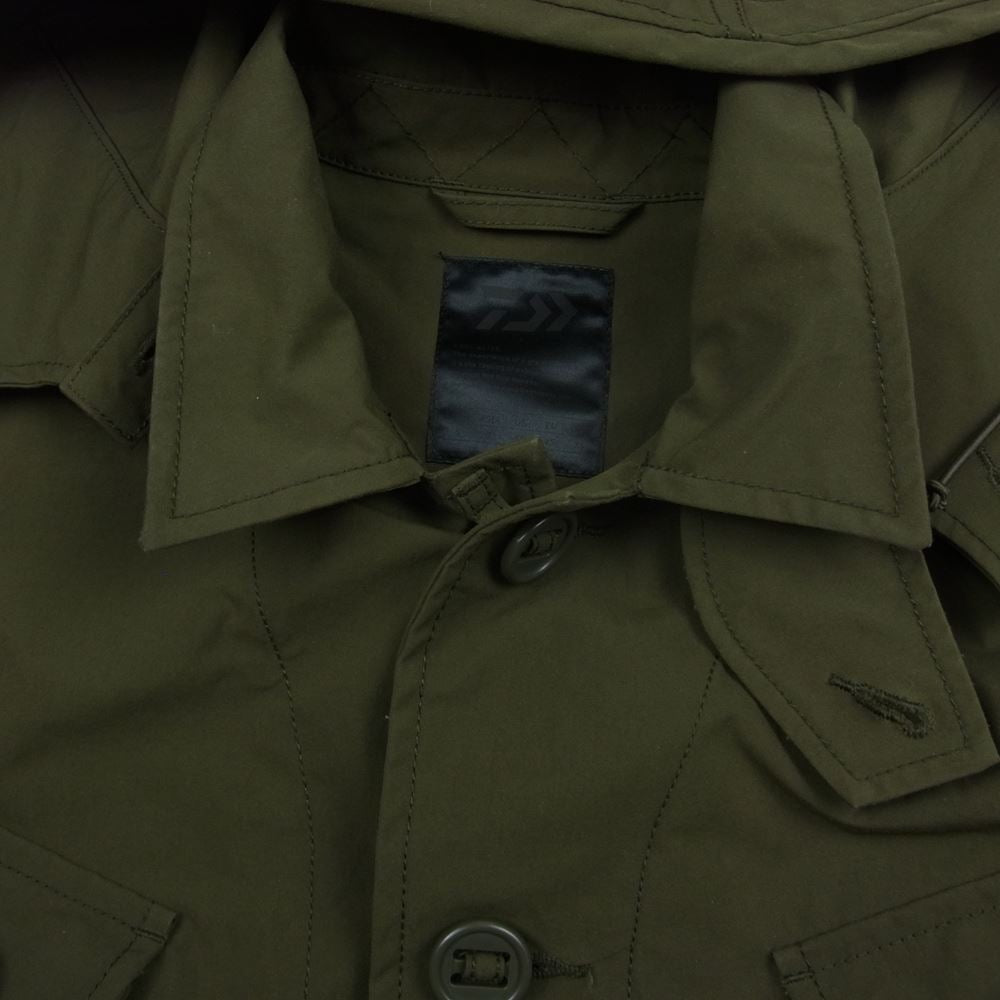 ダイワ ピア BJ-26022 Tech Canadian Fatigue Jacket テック カナディアン ファティーグ ジャケット カーキ系 S【美品】【中古】