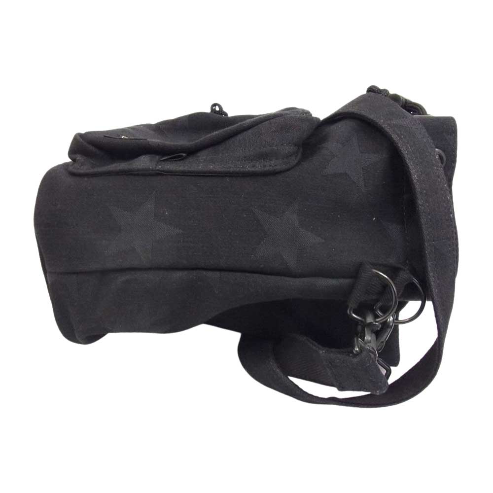 PORTER ポーター STATES DRAWSTRING BAG ショルダー バック ブラック系【中古】