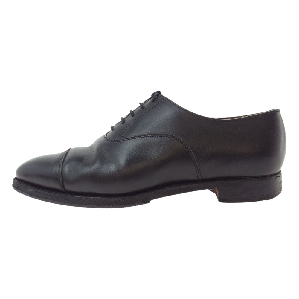 CROCKETT&JONES クロケットアンドジョーンズ 20094 STUDLAND 3 スタッドランド ストレートチップ レザー ビジネス シューズ ブラック系 6【中古】
