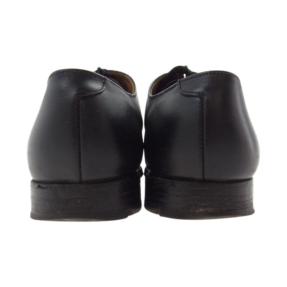 CROCKETT&JONES クロケットアンドジョーンズ 20094 STUDLAND 3 スタッドランド ストレートチップ レザー ビジネス シューズ ブラック系 6【中古】
