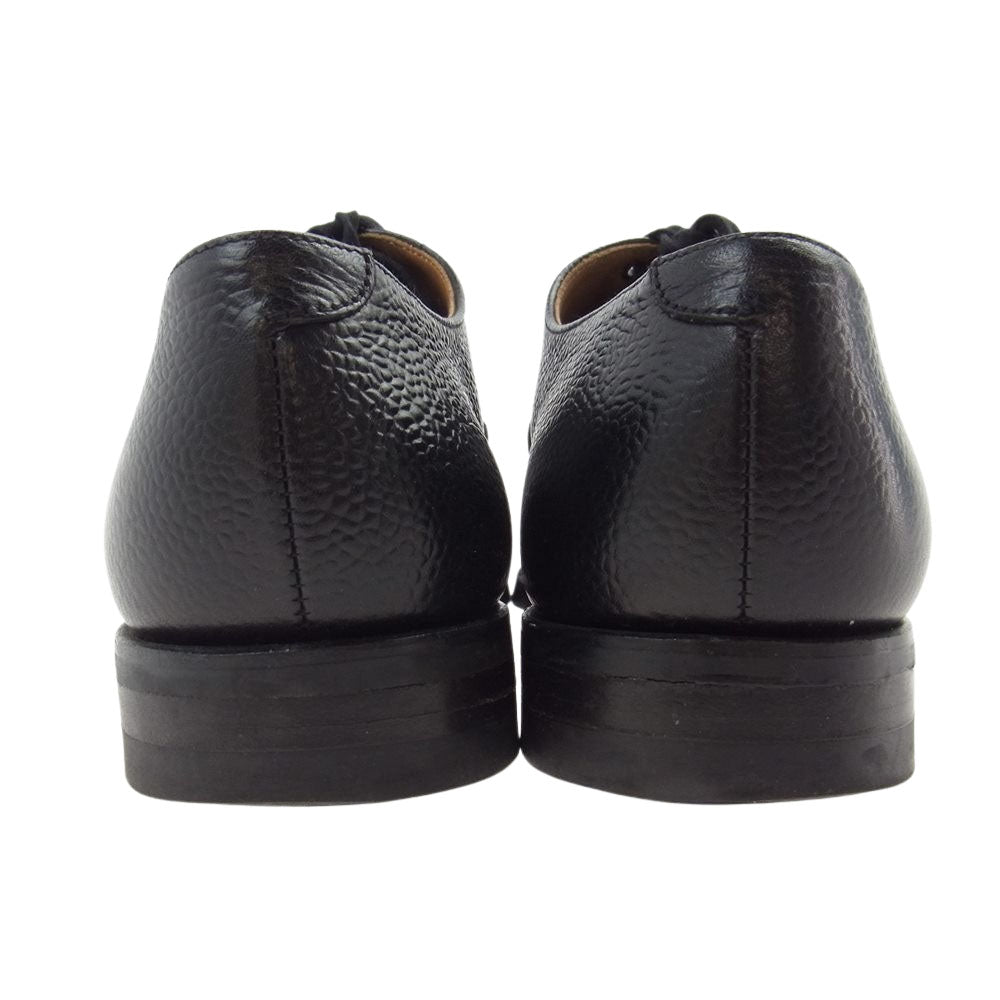 CROCKETT&JONES クロケットアンドジョーンズ 6466 OXFORD オックスフォード プレーントゥ ダイナイトソール レザー ビジネスシューズ  ブラック系 6【中古】