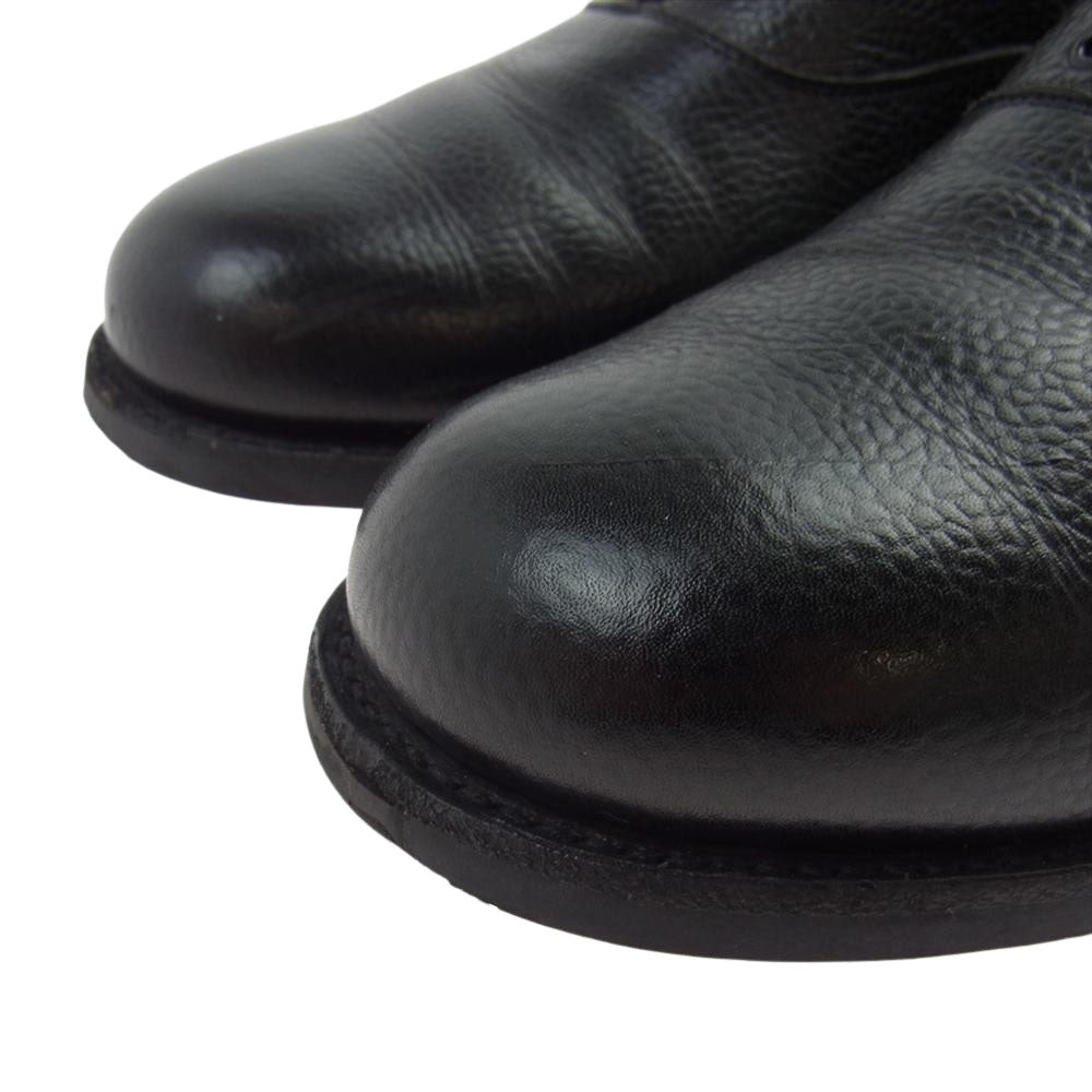 CROCKETT&JONES クロケットアンドジョーンズ 6466 OXFORD オックスフォード プレーントゥ ダイナイトソール レザー ビジネスシューズ  ブラック系 6【中古】