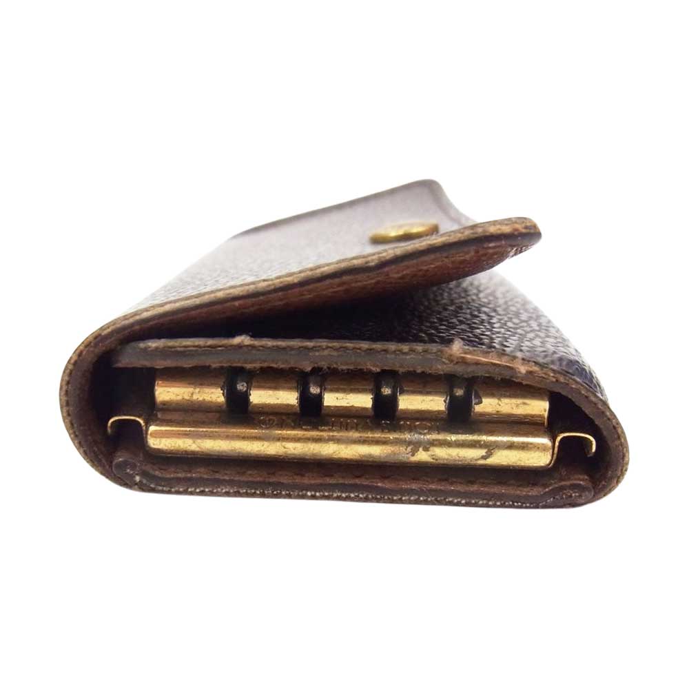 LOUIS VUITTON ルイ・ヴィトン M62631 モノグラム ミュルティクレ キーケース ブラウン系【中古】