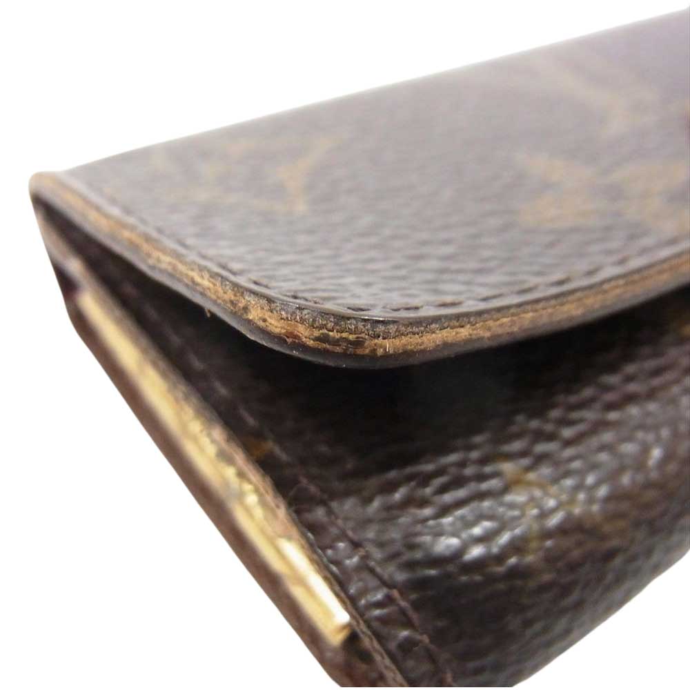 LOUIS VUITTON ルイ・ヴィトン M62631 モノグラム ミュルティクレ キーケース ブラウン系【中古】