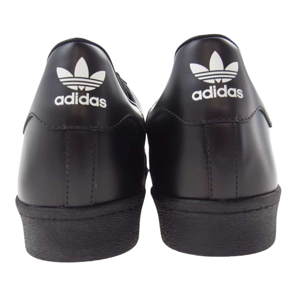 PRADA プラダ FW6679 × adidas originals Superstar アディダス スーパースター スニーカー ブラック系 30.5cm【新古品】【未使用】【中古】