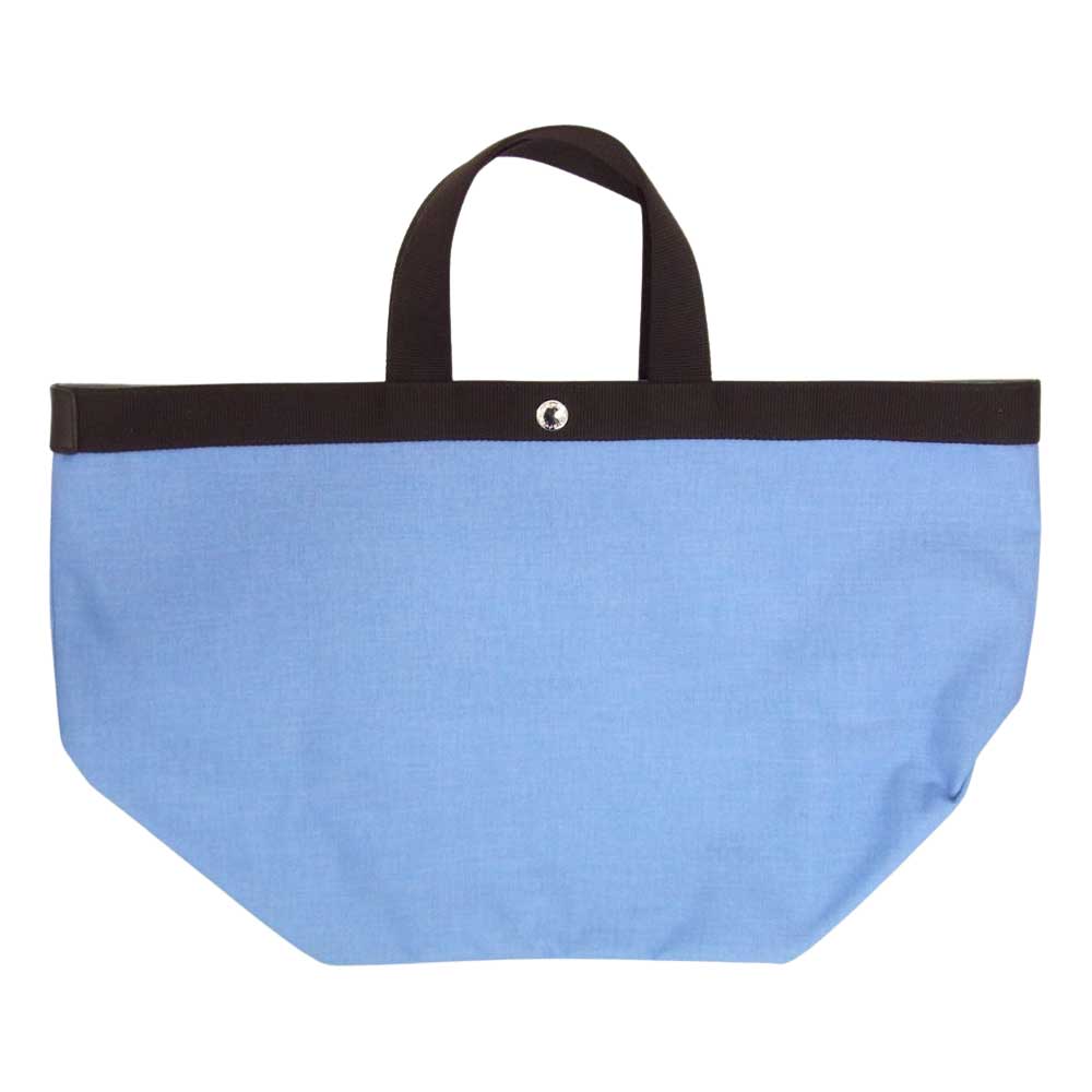 Herve Chapelier エルベ・シャプリエ 707C コーデュラ 舟型トート Lサイズ ライトブルー系【中古】
