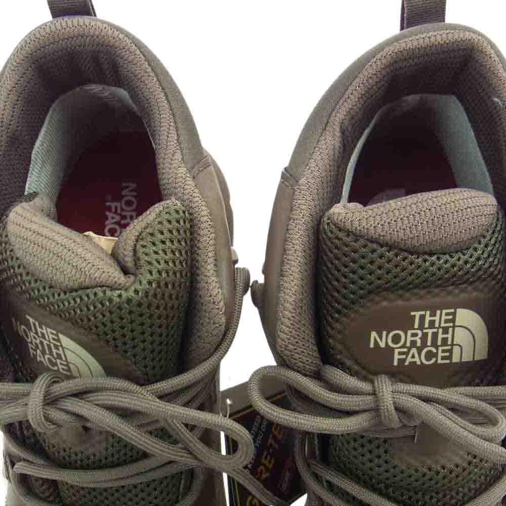 THE NORTH FACE ノースフェイス NF51930 Shaved Hiker Mid シェイブドゥハイカーミッド GORE-TEX ゴアテックス トレッキング シューズ ワイマラナ―ブラウン×ブリンドルブラウン US8.5(26.5cm)【新古品】【未使用】【中古】