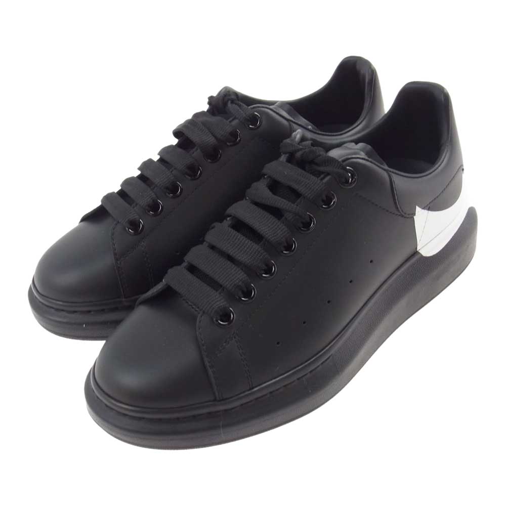 Alexander McQueen アレキサンダーマックイーン 645863 WHZ4L 1070 LARRY スニーカー ブラック系 41【極上美品】【中古】