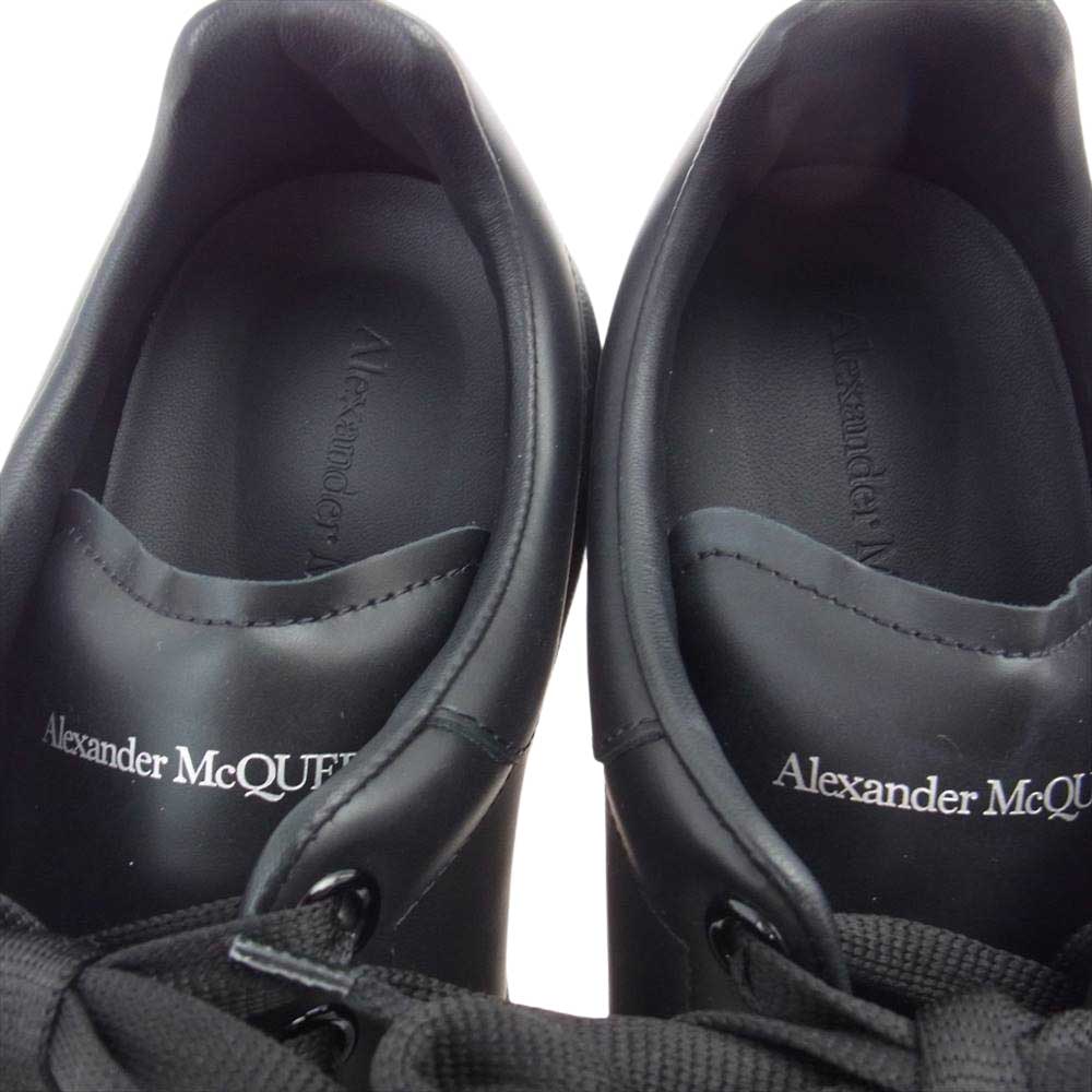 Alexander McQueen アレキサンダーマックイーン 645863 WHZ4L 1070 LARRY スニーカー ブラック系 41【極上美品】【中古】