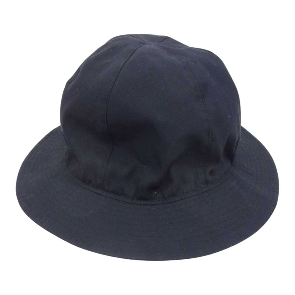 マチュアーハ 日本製 コットン バケットハット ネイビー系 L【中古】