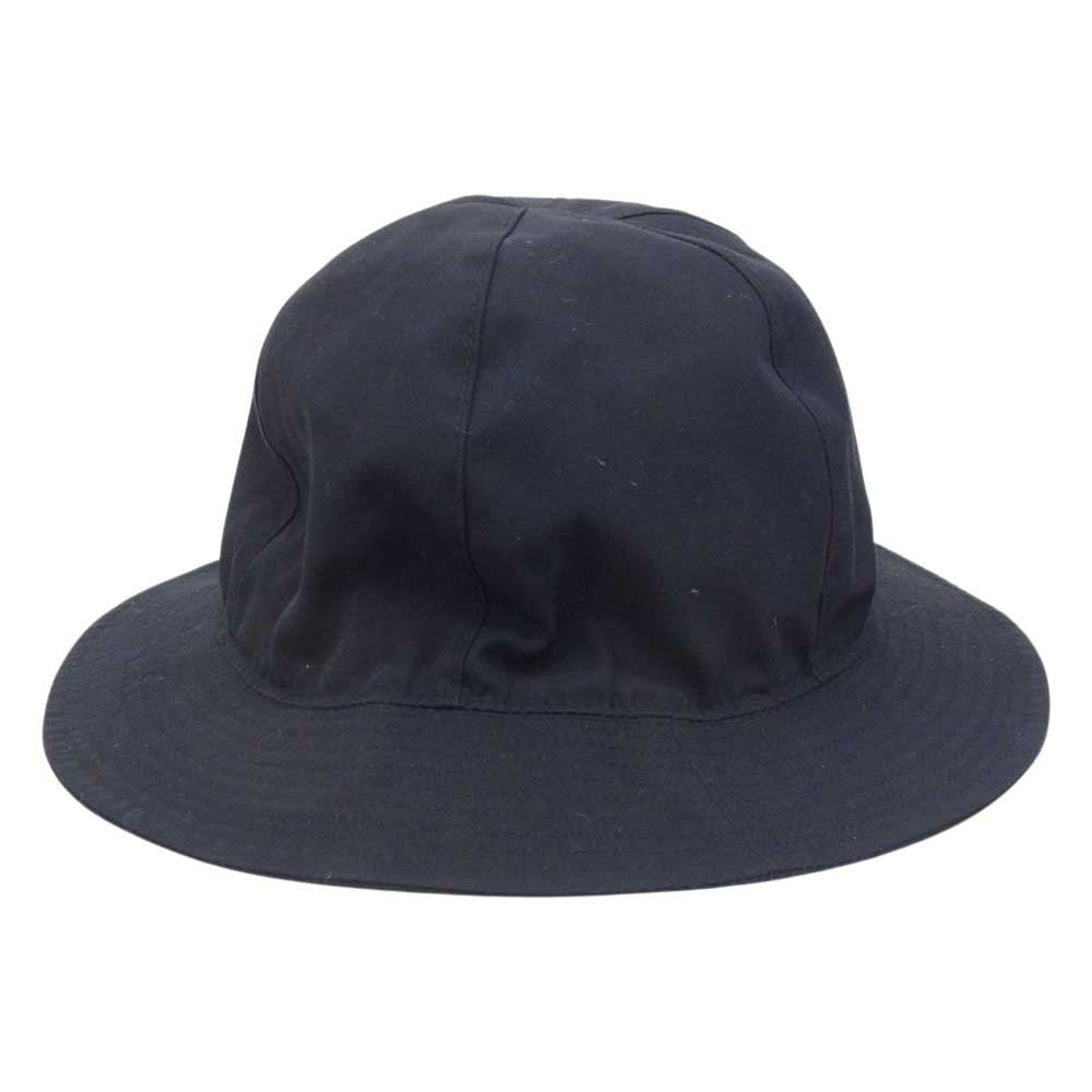 マチュアーハ 日本製 コットン バケットハット ネイビー系 L【中古】