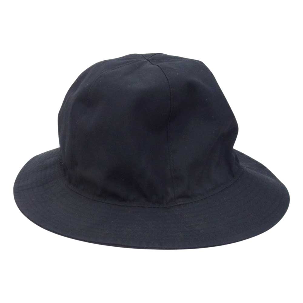 マチュアーハ 日本製 コットン バケットハット ネイビー系 L【中古】