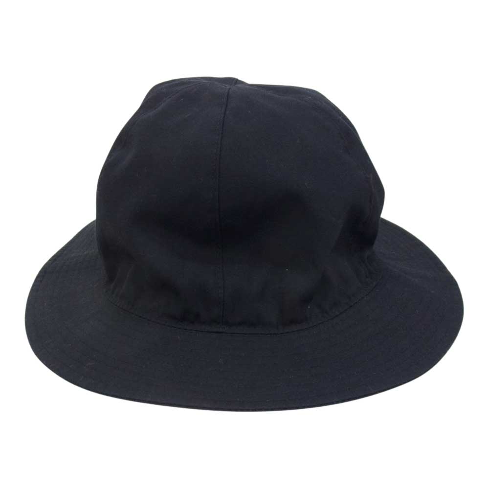 マチュアーハ 日本製 コットン バケットハット ネイビー系 L【中古】